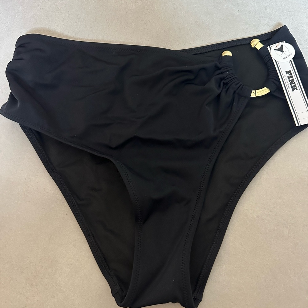 New black bikini bottom